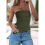 Zomermode Sexy Mouwloos Tanktopje Legergroen 7