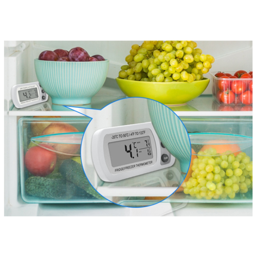 Digitale vriezerthermometer LCD waterdichte koelkast 2