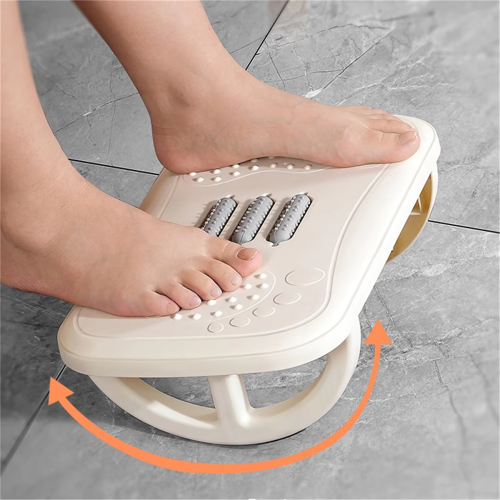 Repose-pieds ergonomique à bascule pour bureau, confortable 2