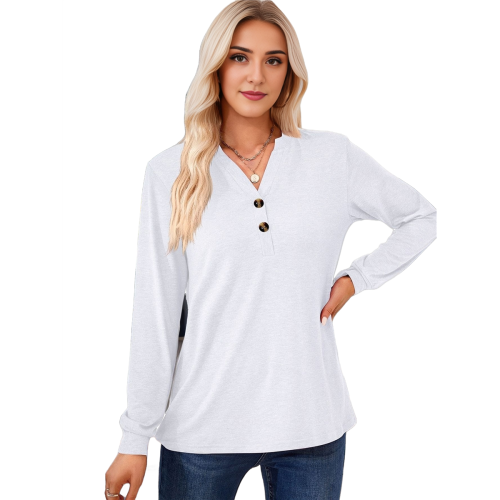 Camicia a maniche lunghe bianca XXL 2