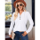Camicia a maniche lunghe bianca XXL 11