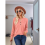 Camicia a maniche lunghe rosa M 5