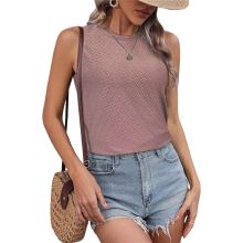 Magliette estive casual da donna con scollo rotondo e maniche a pipistrello G
