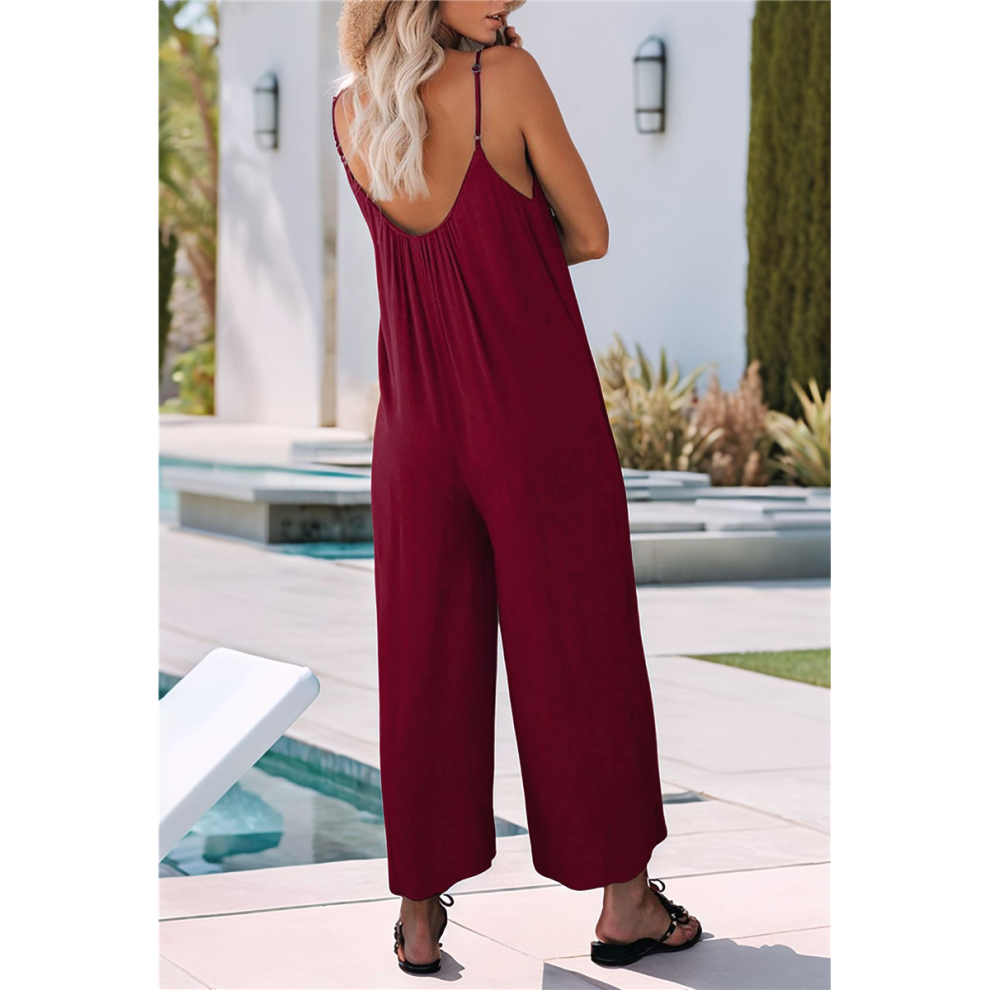 Womens Casual Jumpsuits Red M-image-OPC-PJ5VRPX-NEW