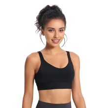 Racerback Sportbeha Zwart S