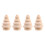 Blank DIY Wooden Christmas Tree Peg Dolls Cake Top 3