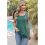 Canottiere larghe da donna verde scuro M 8