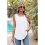 Canottiere larghe da donna bianche S 6