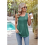 Canottiere larghe da donna verde scuro L 6
