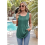 Canottiere larghe da donna verde scuro M 10