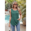 Canottiere larghe da donna verde scuro L 7