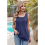 Canottiere larghe da donna blu navy XXL 7