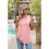 Canottiere larghe da donna rosa S 11