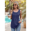 Canottiere larghe da donna blu navy L 9