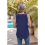Canottiere larghe da donna blu navy XXL 10