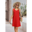 Abito estivo da spiaggia da donna, rosso, XL 6