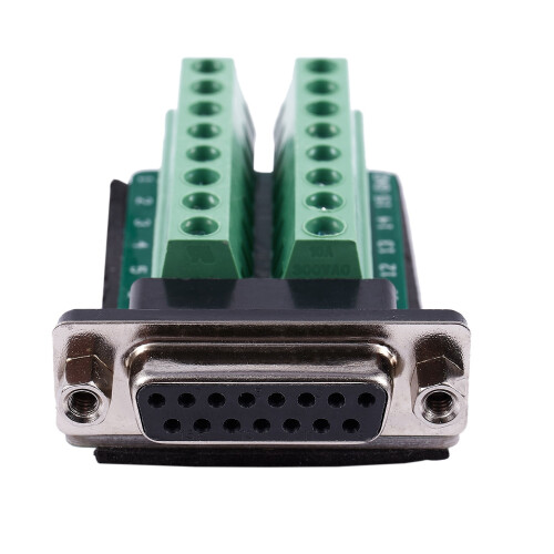 DB15 D-SUB VGA 15-pins vrouwelijke adapteraansluiting 2