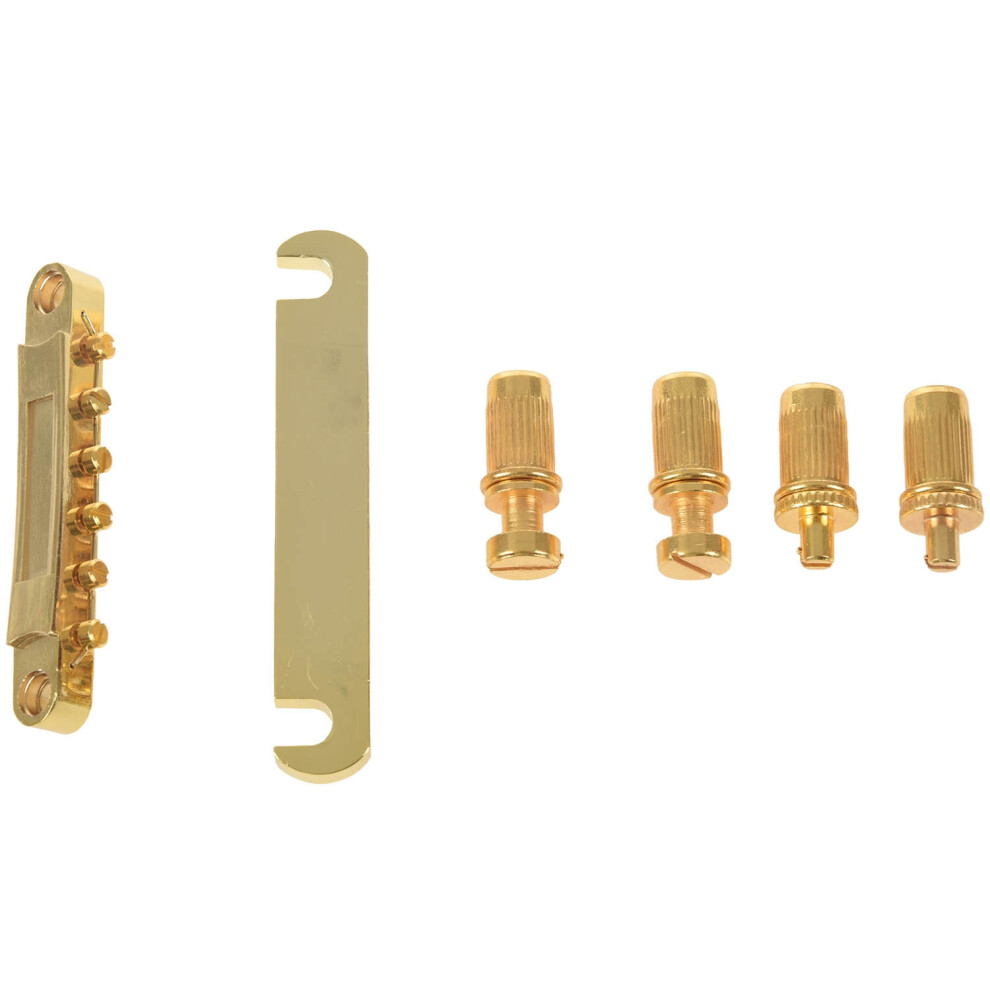 Semoic Gold Abr-1 Bridge Tune-O-Matic E Tailpiece For Gib