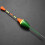 10 stuks visdobbers set boei fluctuerende mix maat C 5