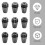10 τεμάχια Ελατήριο Er16 Collet + Άξονας Κινητήρα 8 χιλ. Επέκταση 9