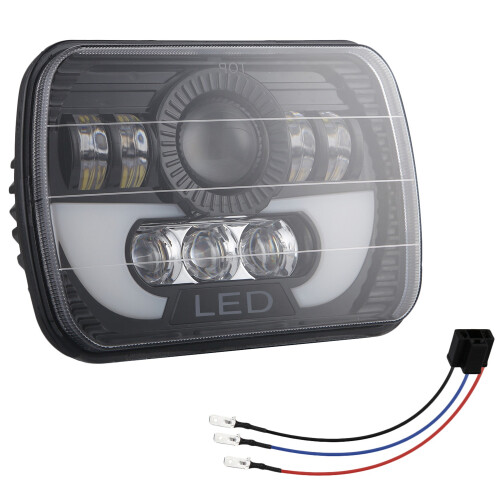 7X6 5X7 120W Car Led Headlight Hi/Lo Beam For Chev 1
