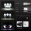 7X6 5X7 120W Car Led Headlight Hi/Lo Beam For Chev 6