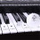 88 Keys 61 54 Transparent Piano Keyboard Stickers 6