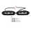 LED-lysbar, 40 W, innfelt montering, LED-moduler, 2 stk off-road 1
