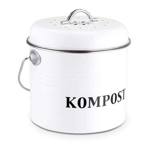 Κάδος κομποστοποίησης κουζίνας 5L βιολογικός σπιτικός κάδος απορριμμάτων