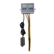 XK-W1099 Termostato Digital Duplo Umidistato Egg In