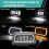 4X6 Inch LED Head Light Lamp DRL Headlight Crystal 10