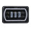 4X6 Inch LED Head Light Lamp DRL Headlight Crystal 11