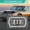 4X6 Inch LED Head Light Lamp DRL Headlight Crystal 5
