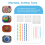 16 Pcs Mandala Dotting Tools for Painting Rocks St 6