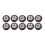 10 Pcs Plastic Wheel POM with Bearings Big Models 2