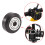 10 Pcs Plastic Wheel POM with Bearings Big Models 3