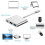 Cable adaptador tipo C para USB-C Digital A 4