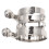 Vernickeltes Metall E Altsaxophon Gummi Bakelit Mou 5