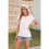 Dames Zomer Tops Workout Shirts Wit XXL 10
