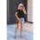 Magliette da allenamento estive da donna nere XL 11