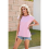 Dames Zomer Tops Workout Shirts Roze S 8