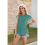 Magliette da allenamento estive da donna Bean Green L 6