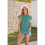 Magliette da allenamento estive da donna Bean Green S 8