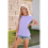 Dames Zomer Tops Workout Shirts Paars XL 7