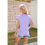 Dames Zomer Tops Workout Shirts Paars XXL 8