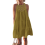 Dames kanten camisole geelgroen S 1