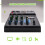 Mixer de áudio portátil profissional 4 canais Blueto 4