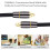 HIFI 5.1 Ψηφιακός SPDIF οπτικός ήχος Toslink οπτικών ινών 9