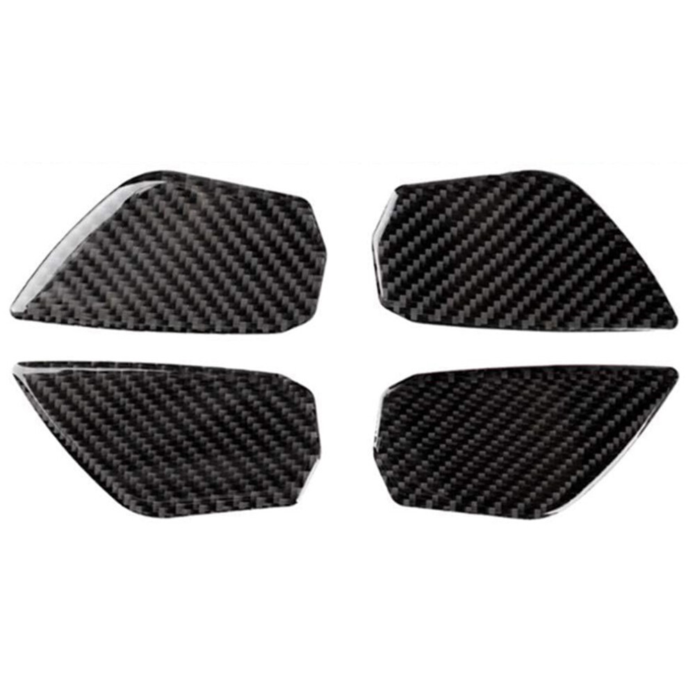 Car Carbon Fiber Door Wrist Trim Inner Handle Deco 4853489460959