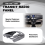 2-DIN bilfacade radiopanel DVD-ramme installationskit 6